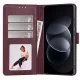 Tech-Protect Wallet atverams maciņš Xiaomi Redmi Note 17 Pro Max 5G, bordo