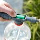 Adjustable Bottle Top Sprayer with Brass Nozzle for Garden Plants, Grey