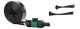 Garden Trampoline Sprinkler 12m, Black