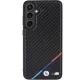 BMW Samsung Galaxy S24 Case Carbon Tricolor Line MagSafe, Black