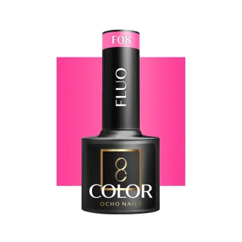 Гель-лак Ocho Nails Fluo F08, 5 г