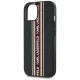 Чехол Karl Lagerfeld Saffiano Athleisure Stripes Cord для iPhone 15, Красный