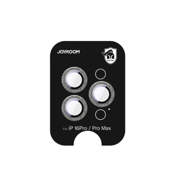 Защитное стекло на камеру Joyroom JR-MSF0305 для iPhone 16 Pro / 16 Pro Max, титановое