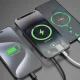 Магнитный внешний аккумулятор Dudao K14S 5000mAh 20W Черный