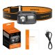Superfire HL23 Headlamp Flashlight, 220 lm, USB-C, Powerbank