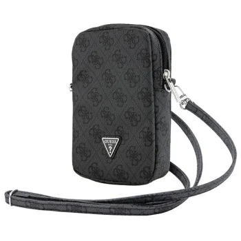 Сумка для телефона Guess Zip 4G Triangle, черная