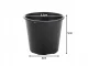 Seedling Pots 55 mm, 30 pcs, Black