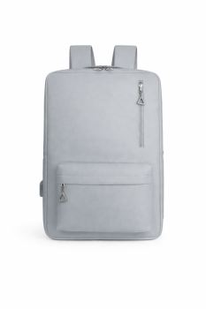 Large City Laptop Backpack with USB Port 20L, Grey