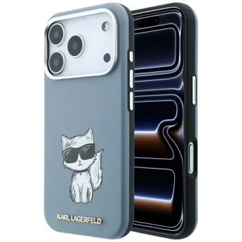 Чехол Karl Lagerfeld Smooth Choupette Sketch MagSafe для iPhone 18 Pro Max / 17 Pro Max,...