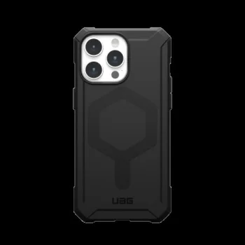 Apple iPhone 15 Pro Max 6.7'' UAG Essential Armor Magsafe Hard Case Cover, Black | Telefona Maciņš Vāciņš Apvalks...