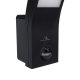Maclean LED fasādes lampa ar kustības sensoru, 10W, IP54, 750lm, melna