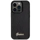 Guess iPhone 13 Pro Max vāciņš Sequin Script Metal, melns