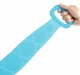 Silikona muguras masāžas birste, 70 cm, zila