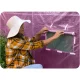 Plonos siltumnīcas plēve 2x3 m (6 m²), Rozā