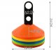 Plastic Sports Cones For Training 50 pcs, Multicolored