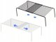 Metāla Plaukts Regulējamais Salokāms Vienlīmeņu Organizators, Dažādas krāsas | Metal Shelf Adjustable In Width...