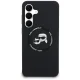 Чехол Karl Lagerfeld Karl & Choupette Heads MagSafe для Samsung Galaxy S25 FE, черный