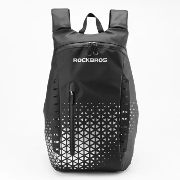 Рюкзак с держателем для шлема Rockbros H36 14.5L, черный
