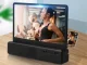 Увеличитель экрана для смартфона с Bluetooth-динамиком, черный
