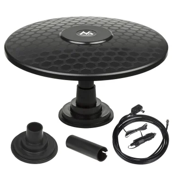 Maclean MCTV-945 visvirzienu DVB-T/T2 HEVC aktīvā magnētiskā antena 12/24V