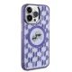 Karl Lagerfeld iPhone 15 Pro vāciņš IML Monogram Karl & Choupette MagSafe, violets