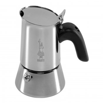 ''Bialetti NEW VENUS'' Espresso Kafijas Vārāmā Kanna, 2 Tases, Sudrabs | Moka Pot Coffee Maker