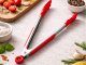 Kitchen and Grill Tongs for Meat and Salads 30 cm, Assorted Colors