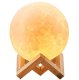 Mājas Ofisa Gaisa Mitrinātājs Difuzors Nakts Lampa, līdz 880 ml, Mēness | Home Office Humidifier Air Purifier...