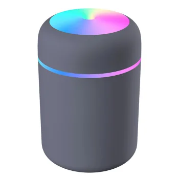 Ultraskaņas gaisa mitrinātājs / Aromatizētājs / Difuzors, 300ml, melns | Ultrasonic Humidifier Aromatizer