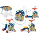 Развивающий центр 5в1 Ricokids: ходунки-каталка и столик 781900, синий