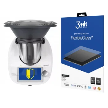 Гибридное защитное стекло 3mk FlexibleGlass для Thermomix TM6