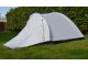 3 vietu tūristu kempinga telts ar moskītu tīklu, guļamtelpa