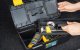 Deli Ящик для Хранения Инструментов 355x180x150 мм, Жёлтый | Plastic Tool Box Case