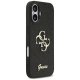 Guess 4G Strap Classic Logo vāciņš iPhone 17 - Melns | Phone Case Cover Black