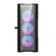 Корпус для ПК Darkflash DK431 Glass с 4 RGB-вентиляторами, черный