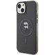 Karl Lagerfeld iPhone 15 Plus vāciņš IML Ikonik MagSafe, caurspīdīgs