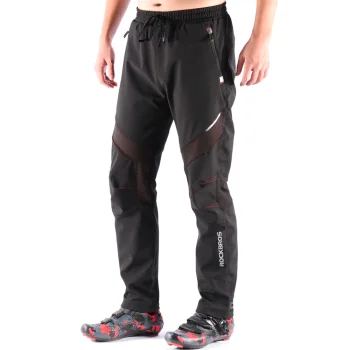 Велоштаны Rockbros YPK1007R, размер 2XL, черные