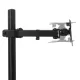 Maclean MC-967 galda stiprinājums 2 monitoriem, 13-27\", 9kg, VESA 100x100