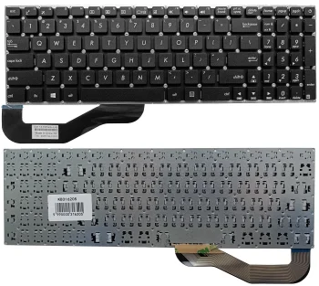 Клавиатура для Asus R540, A540, K540, X540, F540, раскладка US, черная