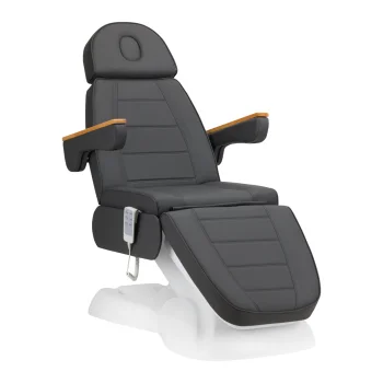 Elektriska kosmetoloģijas krēsla SILLON Lux 273b ar 3 cilindriem, pelēks
