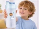 Bērnu ūdens pudele skolai un bērnudārzam 500ml, zila
