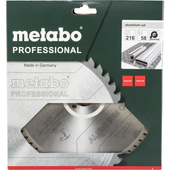 Пильный диск Metabo AluminiumCutProf 216x30 мм 58T (628443000)