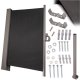 LUARO KX3218 Retractable Side Awning 160x300 cm, Dark Grey