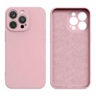 Apple iPhone 13 Pro 6.1'' Silicone Color Case Cover, Pink