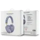 Guess GCube Metallic Script Logo Bluetooth austiņas Purple