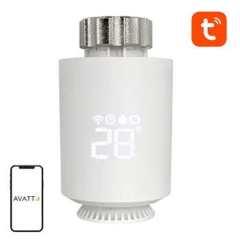 Умная термоголовка для радиатора Avatto TRV06 Zigbee 3.0 TUYA