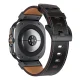 Tech-Protect Delta Pro Leather Strap for Galaxy Watch Ultra 47mm Black