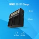 Двухканальное зарядное устройство Newell DC-LCD для Canon BP-A30/A60/A90
