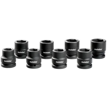 Metabo набор ударных головок 3/4", 8 шт., 21–32 мм