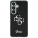 Чехол Guess IML Big Metal 4G Script для Samsung Galaxy S26, черный